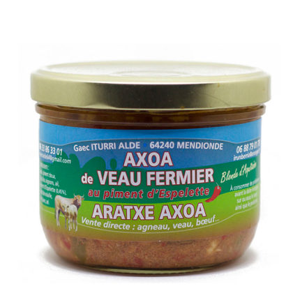 Axoa de veau 400g GAEC Iturraldia
