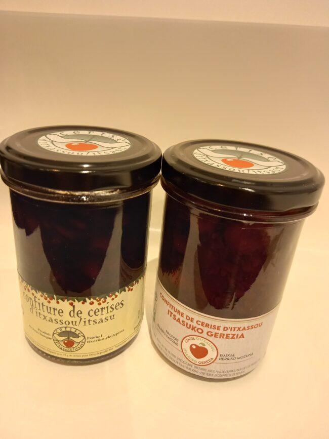 Confiture de cerise d'Itxassou Maryse Cachenaut