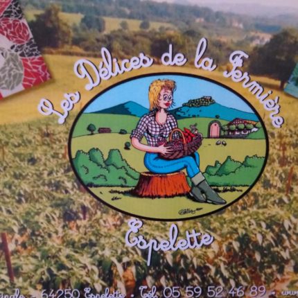 Boite champ de Piment d'Espelette