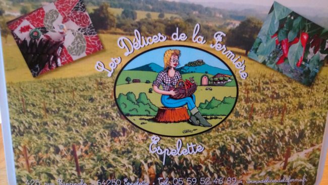 Boite champ de Piment d'Espelette