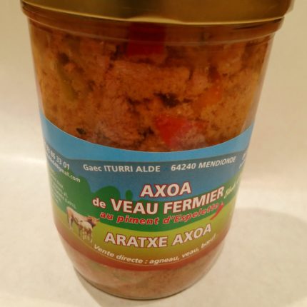 Axoa de veau 800g GAEC Iturraldia