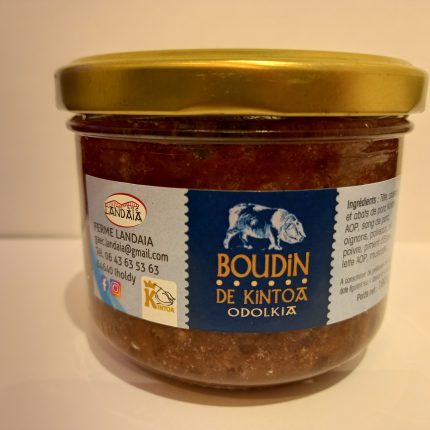 Boudin Kintoa fermier