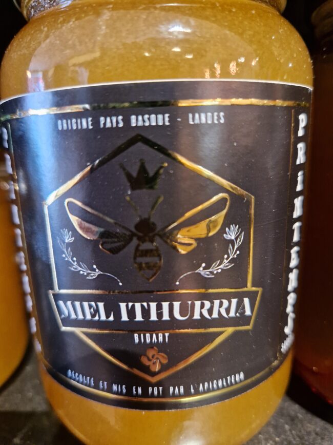 Miel des frères  ITHURRIA Printemps 250g