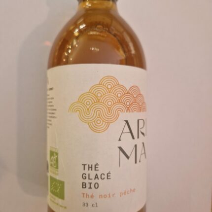 Thé noir glacé Bio pêche