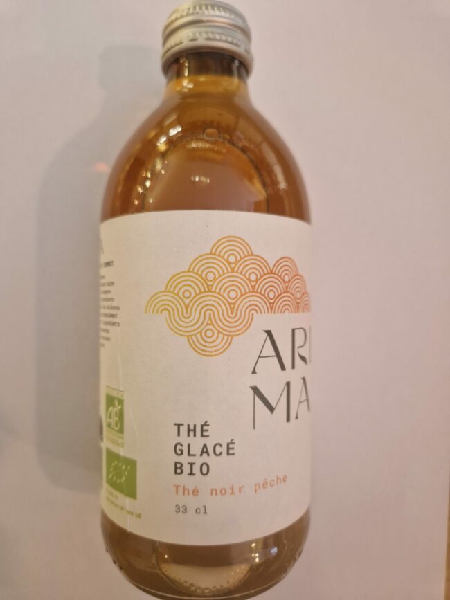 Thé noir glacé Bio pêche